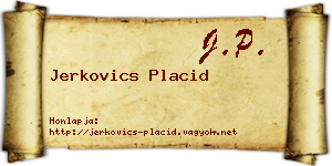 Jerkovics Placid névjegykártya